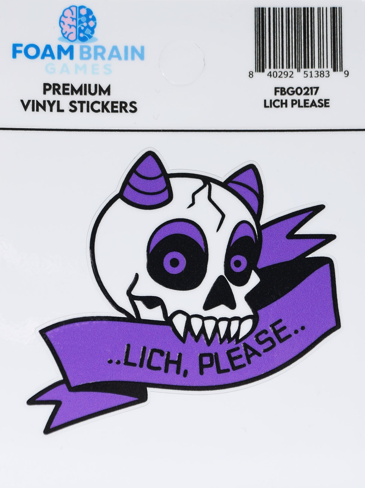 Lich Please Sticker