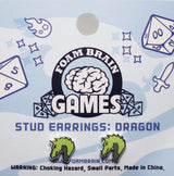 Foam Brain: Stud Earrings