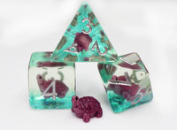 Gummy Turtle RPG Dice Set