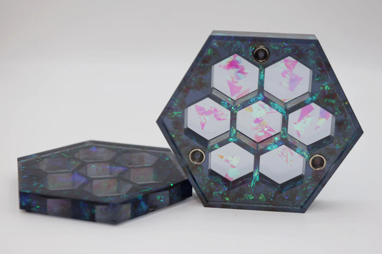 Sharp Edge Resin Dice Vault - Galactic Dreams