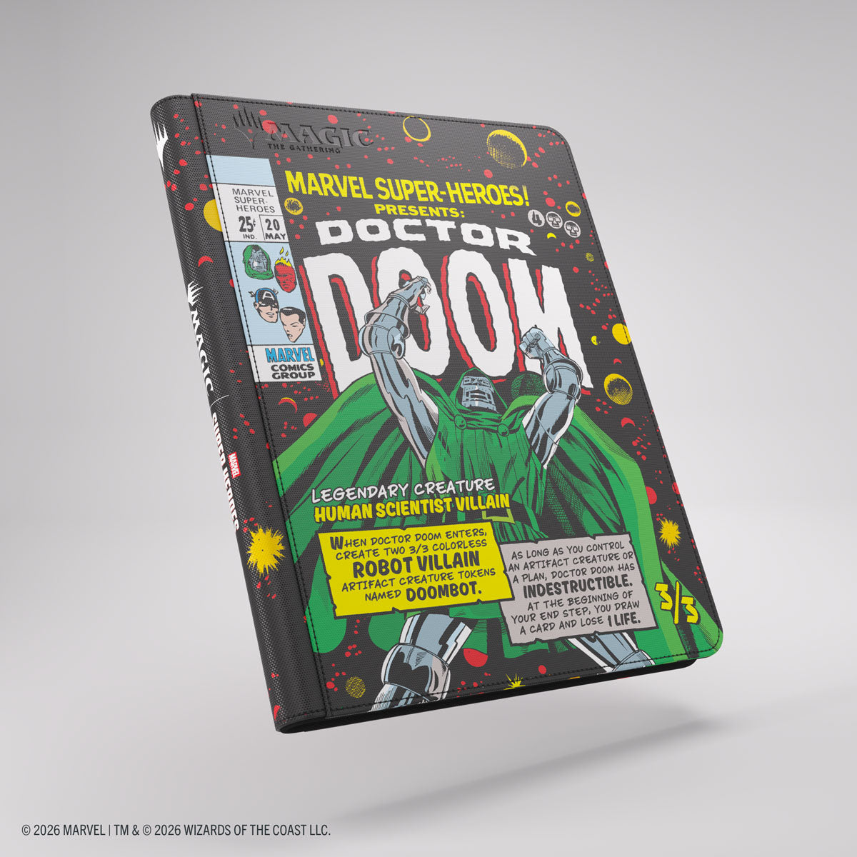 Magic: The Gathering | Marvel Super Heroes Zip-Up Album 18-Pocket