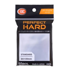 KMC Sleeves: Standard Perfect - Hard 50CT