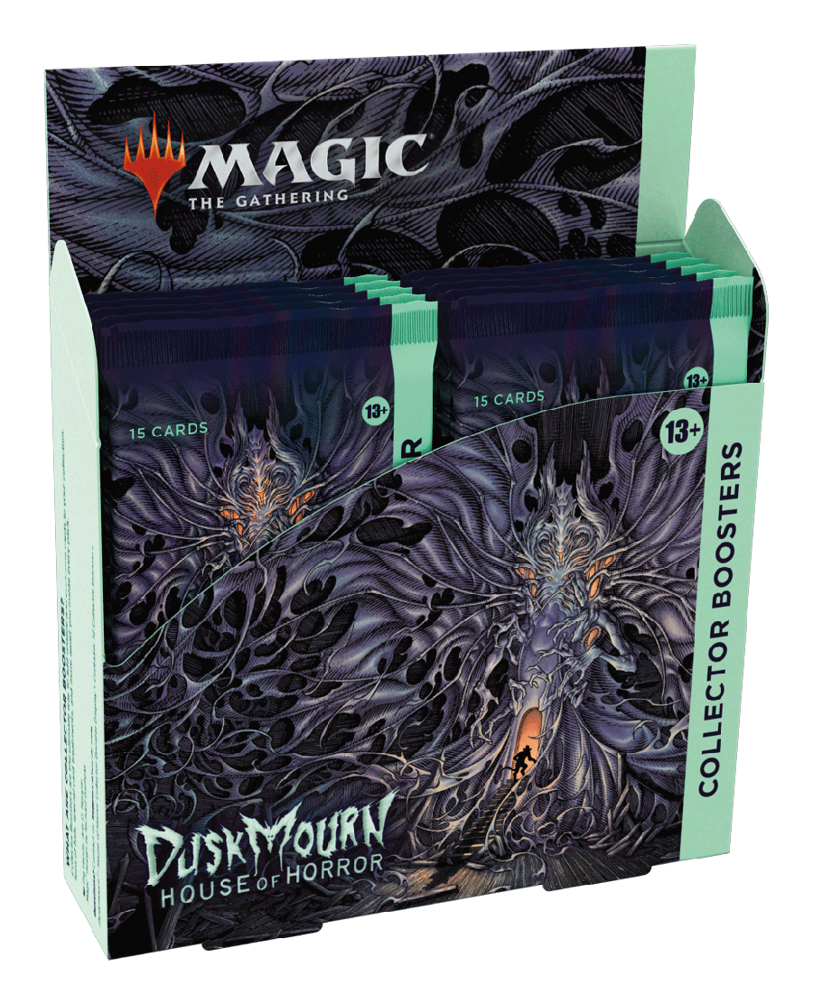 Magic the Gathering CCG: Duskmourn: House of Horror Collector Booster Display