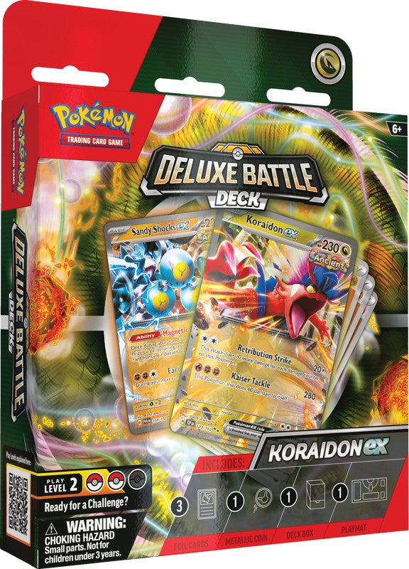 Pokemon Miraidon/Koraidon ex Deluxe Battle Deck