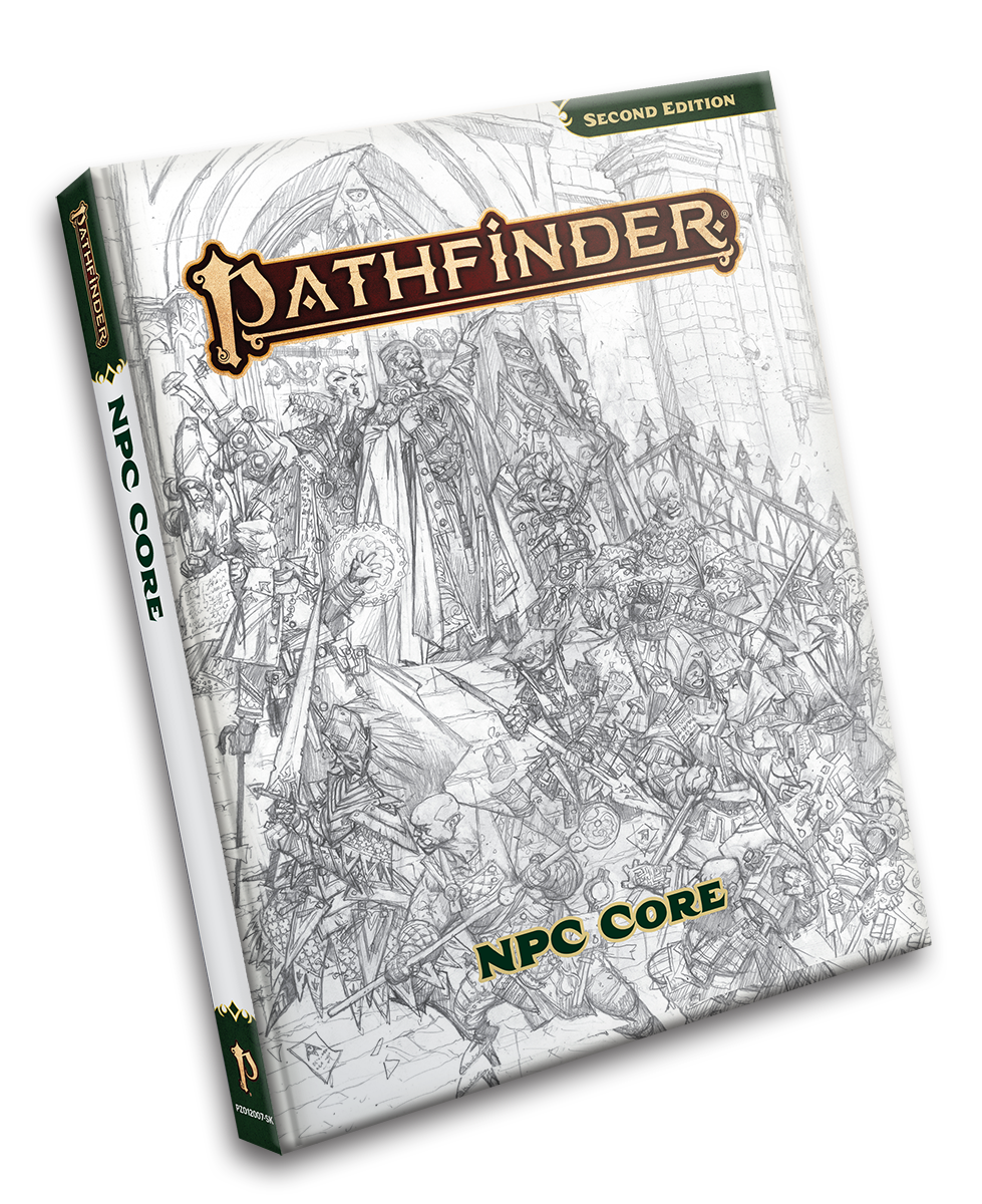 Pathfinder RPG: NPC Core Hardcover (Sketch Cover Edition) (P2)