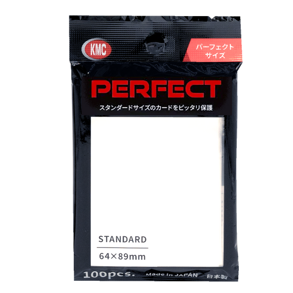 KMC Sleeves: Standard Perfect - Clear 100CT