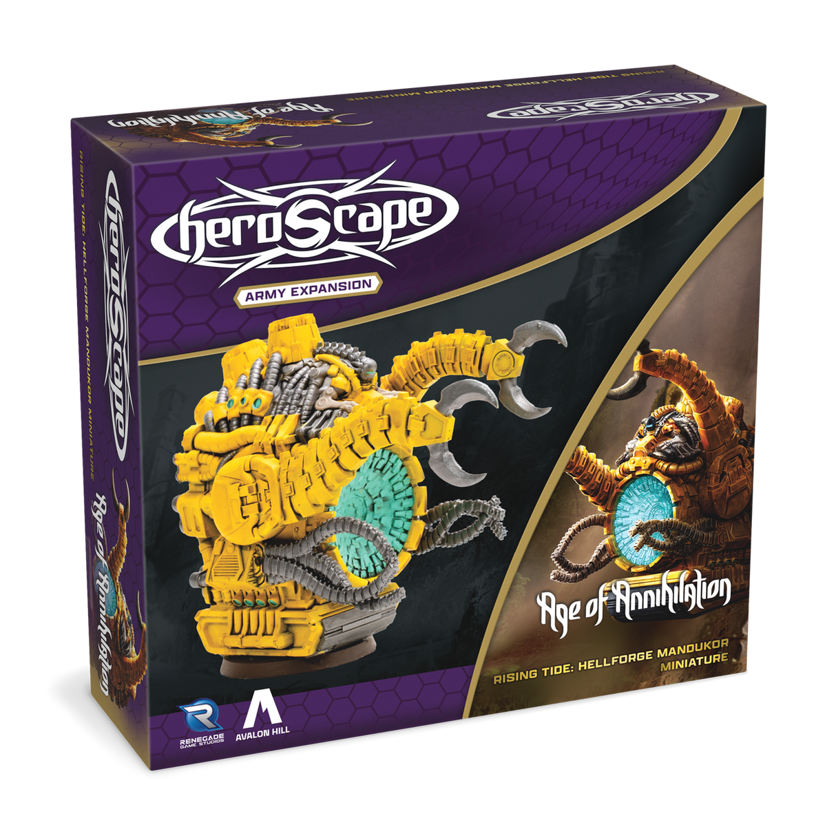 Heroscape: Rising Tide - Hellforge Mandukor Army Expansion