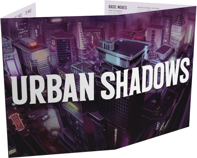 Urban Shadows RPG 2E: GM Screen