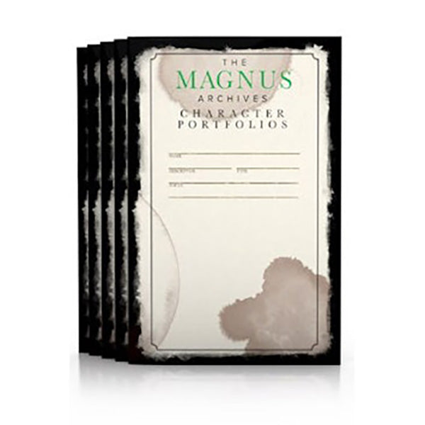Magnus Archives: The Character Portfolios (Set of 5)