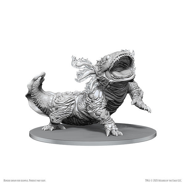 D&D Nolzur's Marvelous Miniatures: Unpainted Minis- Wave 26- Tlexolotl