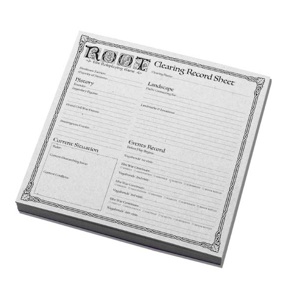 Root: The Roleplaying Game GM Accessory Pack