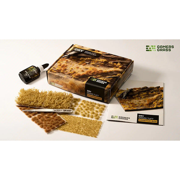 Gamers Grass Tufts: Tufts Starter Box - Dry Grass