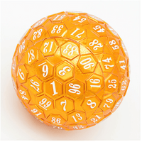 45mm Metal D100 - Orange with White Font