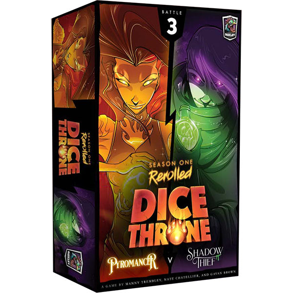 Dice Throne: Season 1 Rerolled - Box 3 - Pyromancer vs. Shadow Thief