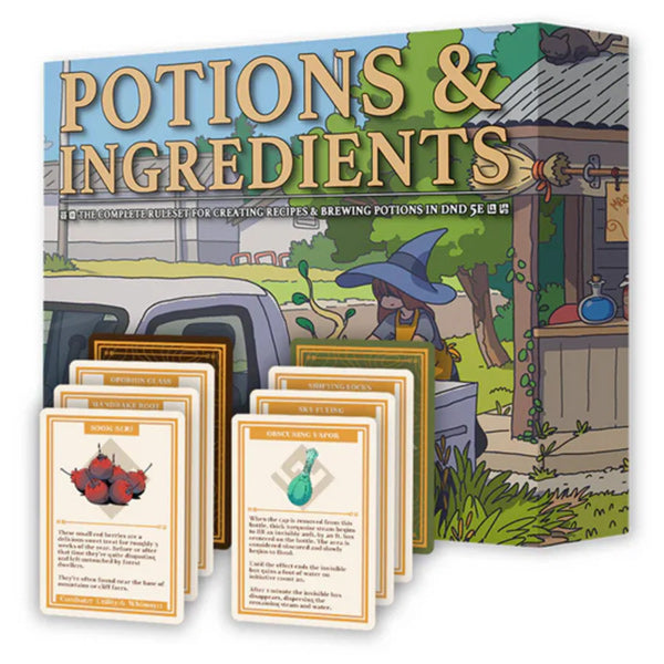 Obojima (5e): Potion & Ingredient Deck