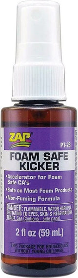 ZAP Foam Safe CA + Kicker Bundle