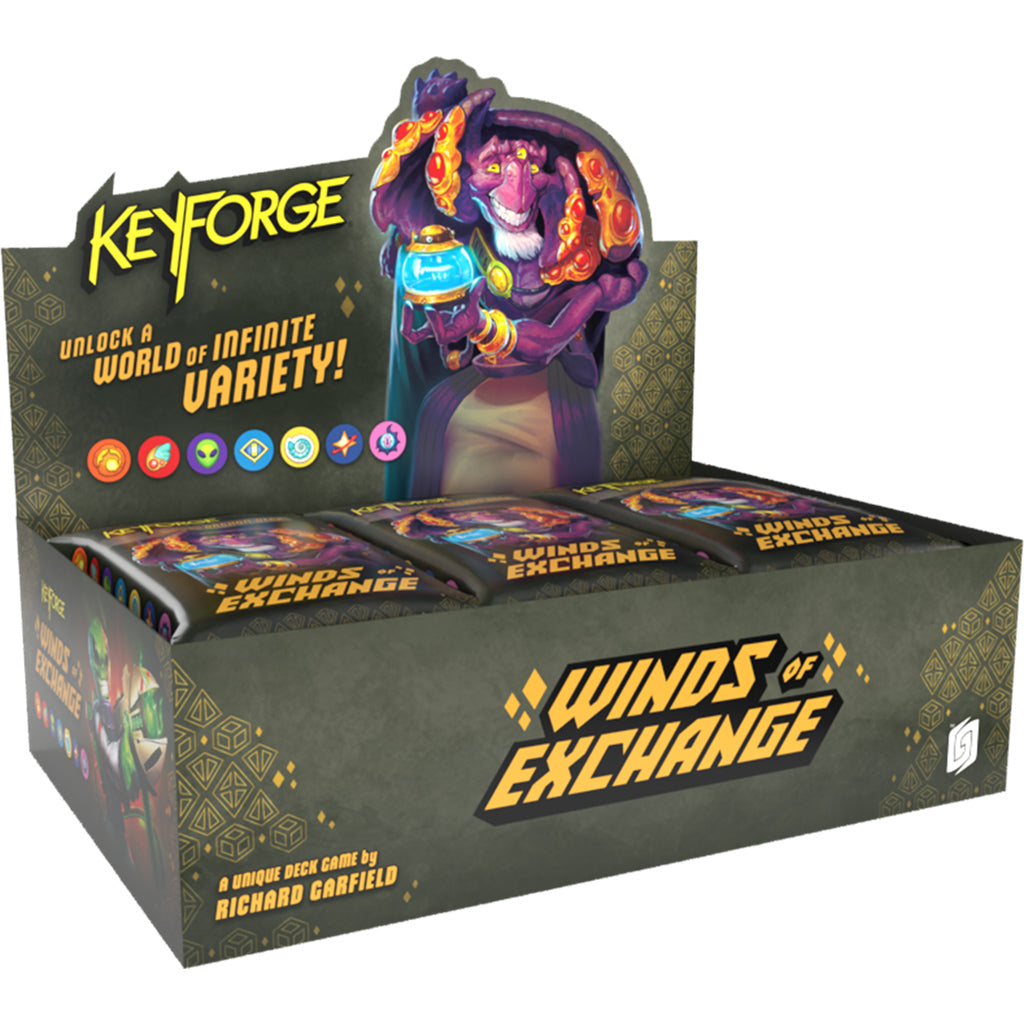 Keyforge: Winds of Exchange Deck Display