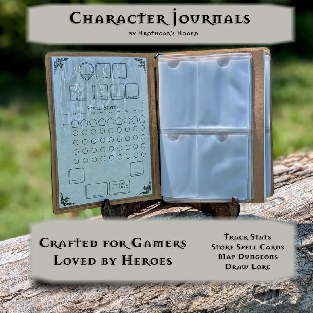 CHARACTER JOURNAL by Hrothgar's Hoard