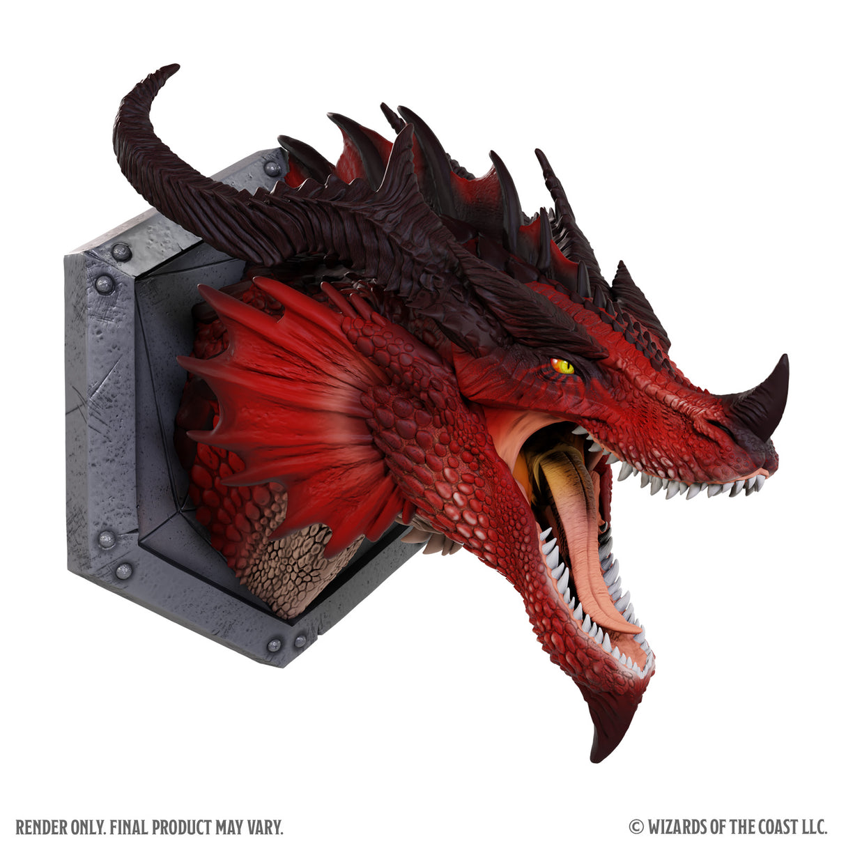 D&D Replicas of the Realms Red Dragon 12" Trophy Plaque