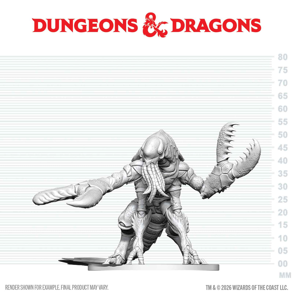 D&D Nolzur's Marvelous Unpainted Miniatures: W29 Chuul