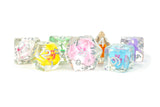 Inclusion: Resin 7 Dice Set 16mm