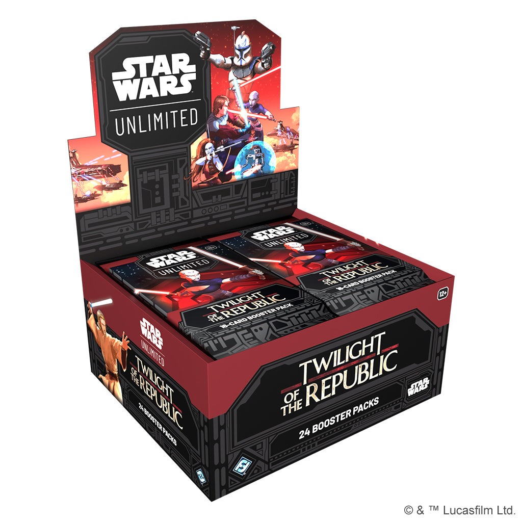 Star Wars: Unlimited - Twilight of the Republic: Booster Box (24 Packs)
