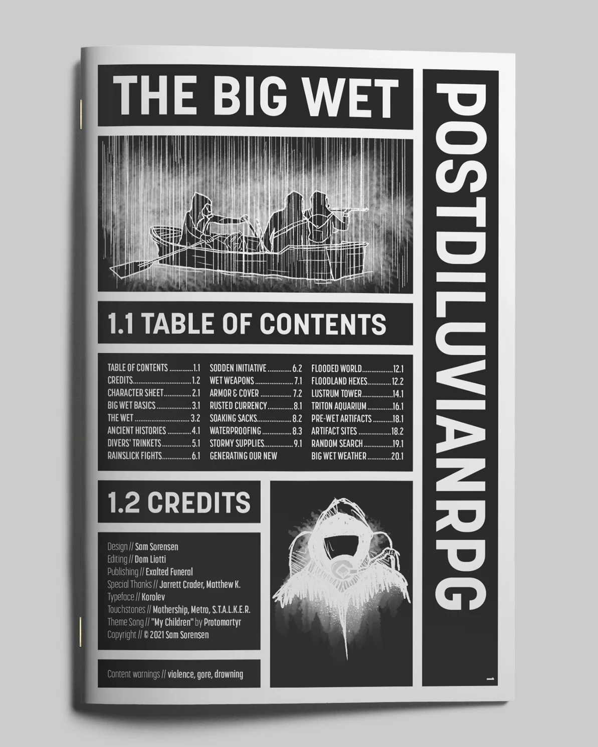 The Big Wet, a Postdiluvian RPG