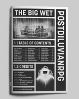 The Big Wet, a Postdiluvian RPG
