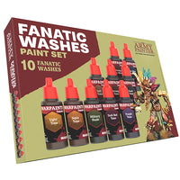 Warpaint: Fanatic Washes Paint Set (10 washes)