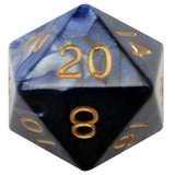 35mm Mega Acrylic d20 - Available in Multiple Colors!