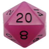 35mm Mega Acrylic d20 - Available in Multiple Colors!