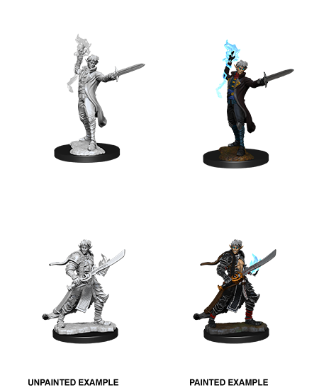 Pathfinder Minis: Wave 11- Male Elf Magus (Magic User)