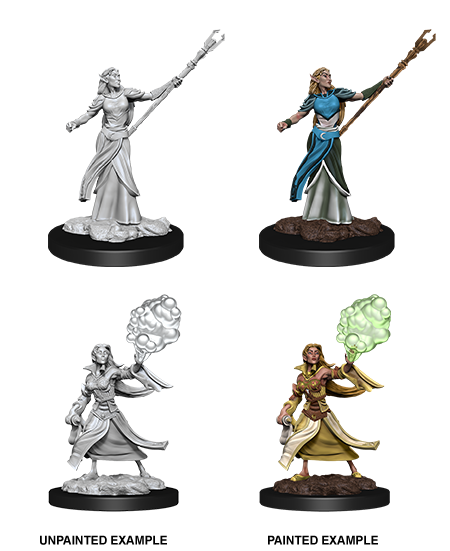 D&D Minis: Wave 12 - Female Elf Sorcerer