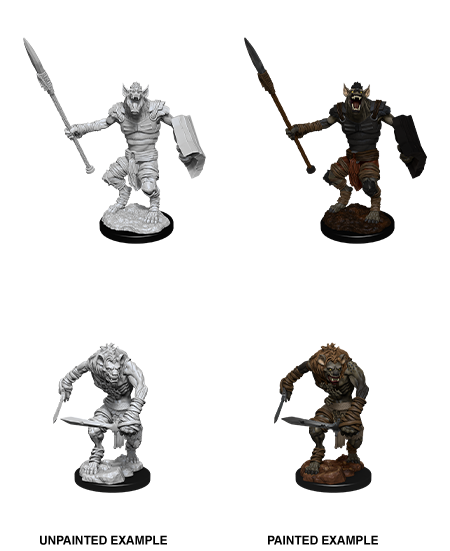 D&D Minis: Wave 12 - Gnoll & Gnoll Flesh Gnawer