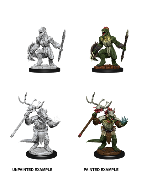 D&D Minis: Wave 12 - Lizardfolk & Lizardfolk Shaman