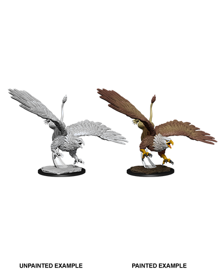 D&D Nolzur`s Unpainted Minis: Diving Griffon