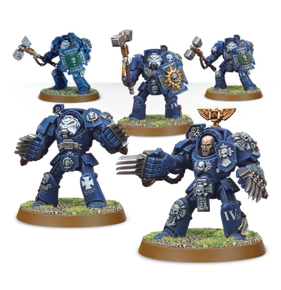 Space Marine Terminator Assault Squad