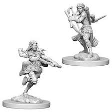 D&D Nolzur`s Unpainted Minis: Air Genasi Female Rogue