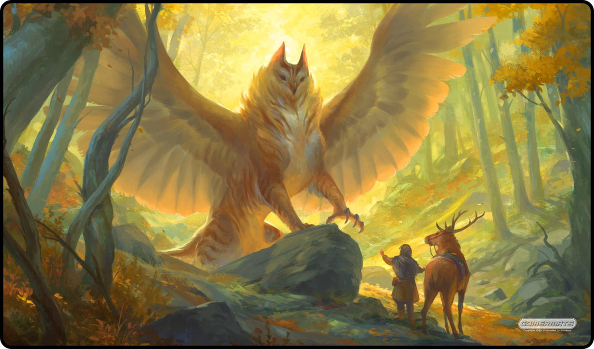 Gamermats - Golden Forest - Playmat