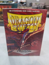 Dragon Shield Sleeves: Standard- Matte Crimson (100 ct.)