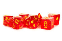 7-Die Set Unicorn: Red