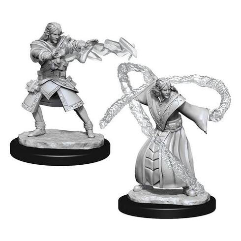 D&D Minis: Wave 13 - Elf Wizard Male