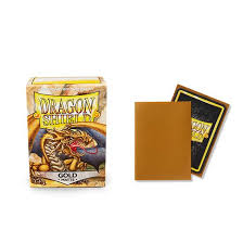 Dragon Shield Sleeves: Standard- Matte Gold (100 ct.)