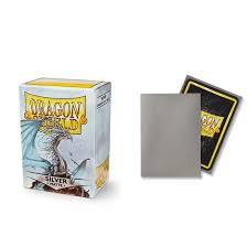 Dragon Shield Sleeves: Standard- Matte Silver (100)