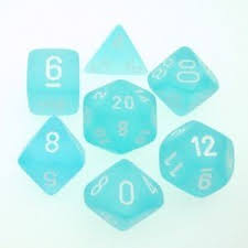 7-Die Set Frost: Teal/White