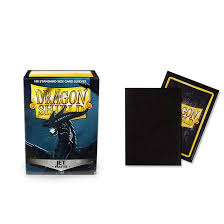 Dragon Shield Sleeves: Standard- Matte Jet (100 ct.)