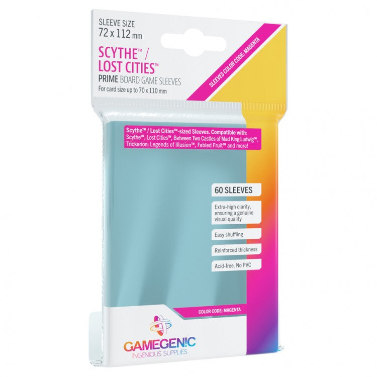 PRIME Sleeves: Scythe and/or Lost (Magenta)