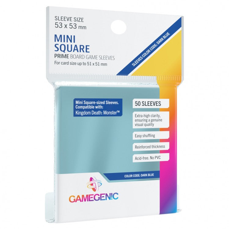 PRIME Sleeves: Mini Square (Dark Blue)