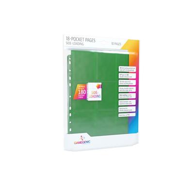 Sideloading 18-Pocket Pages: 10 PG Green