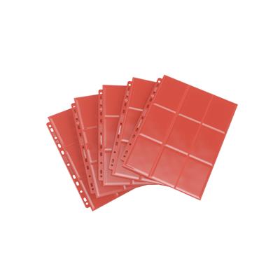 Sideloading 18-Pocket Pages: 50 PG Red